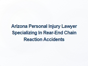 Understanding Chain Reaction Crash Dynamics in Arizona Rear-End Accidents
